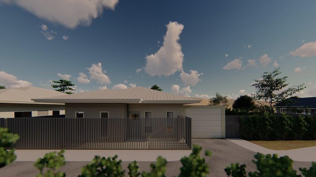 Broken Hill Robust SDA Villa offers Relax in your secure outdoor space, perfect for peace of mind