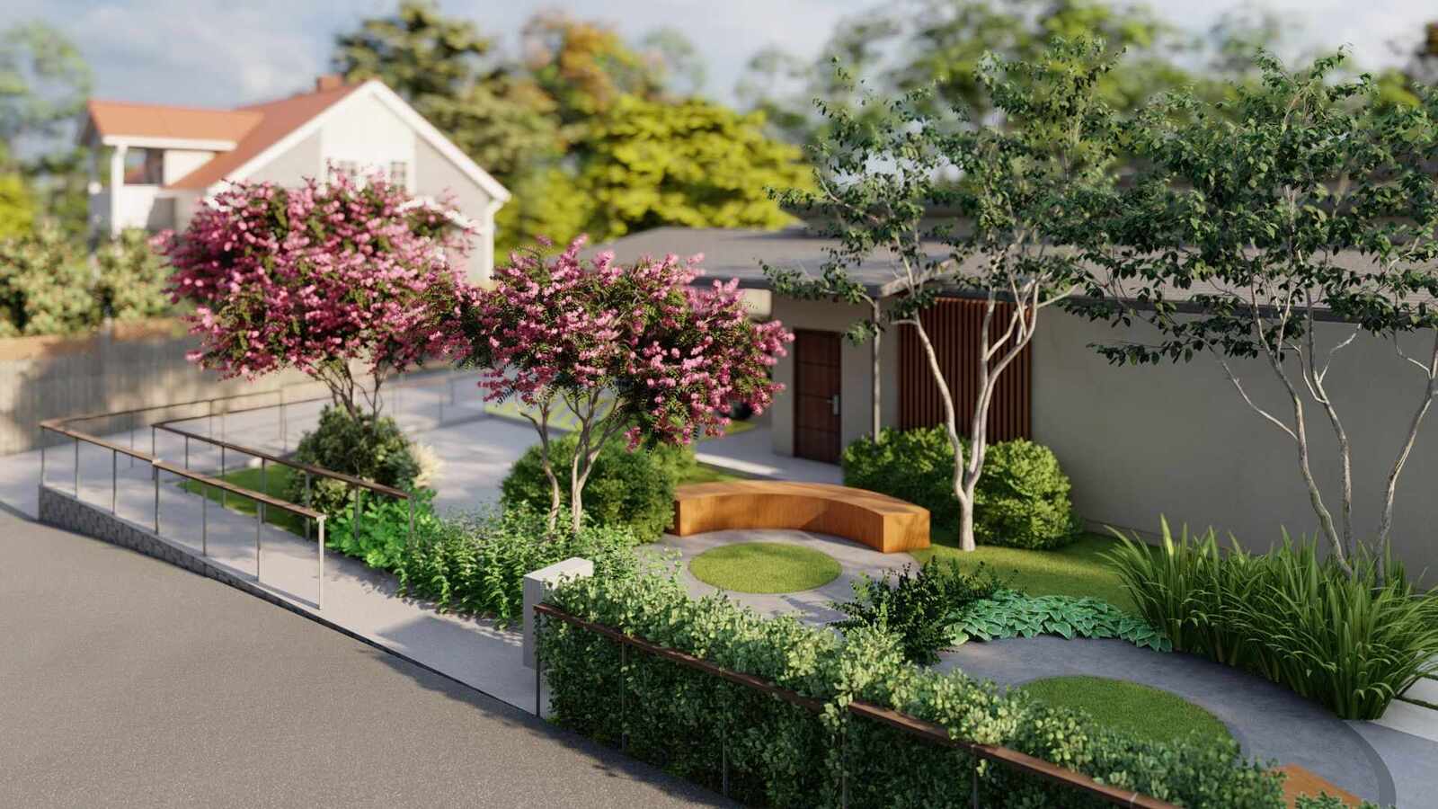 Karabar Villa Garden Seating and Ramp Access, New South Wales Area