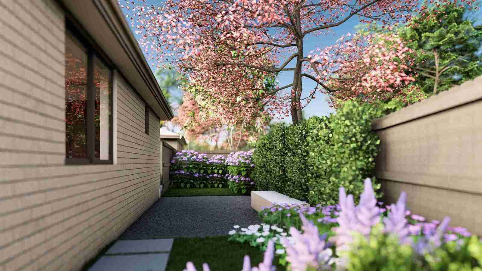 Mowbray Driveway Evening View Launceston