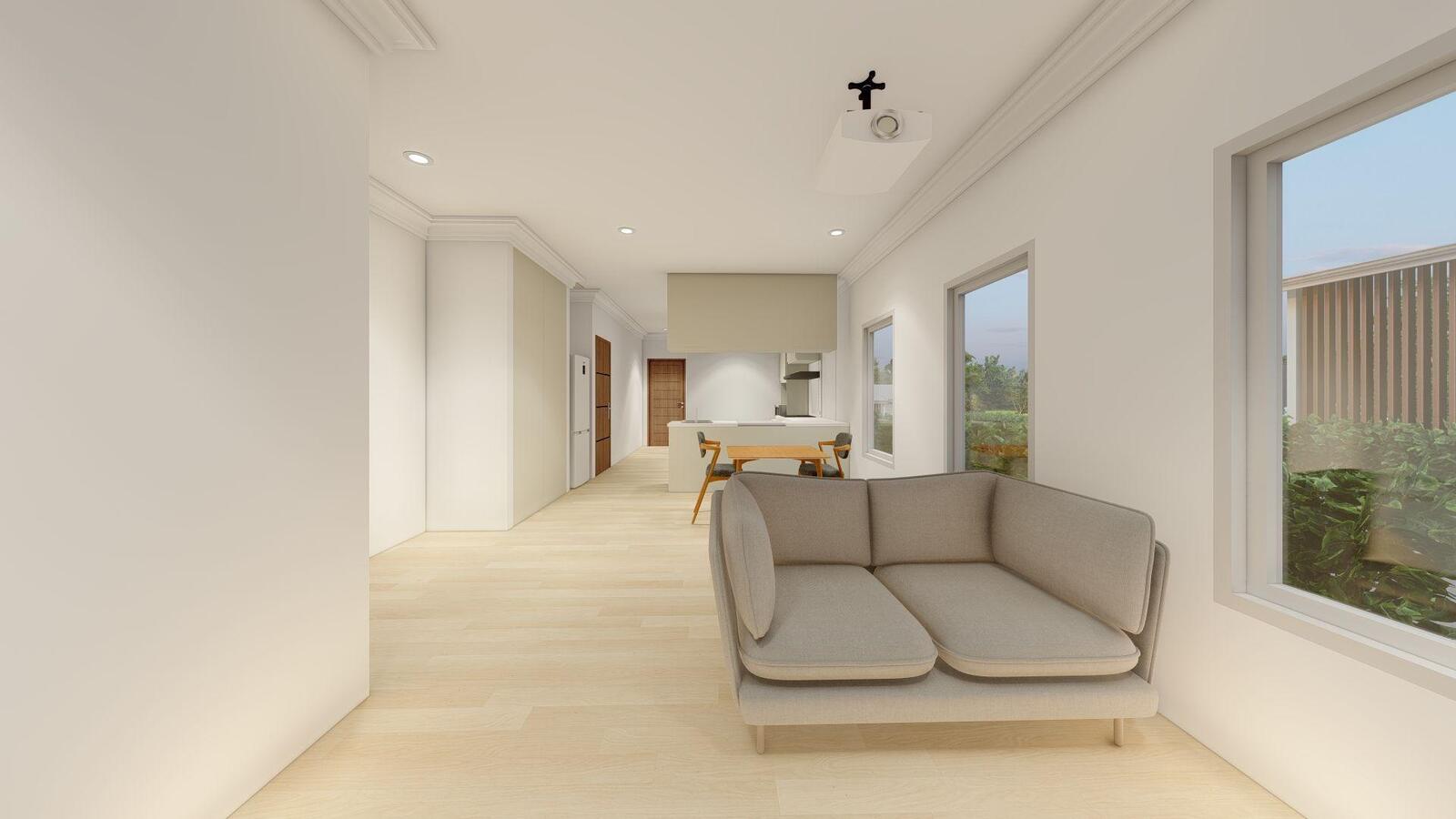 Muswellbrook Villa Living Room View, New South Wales Area