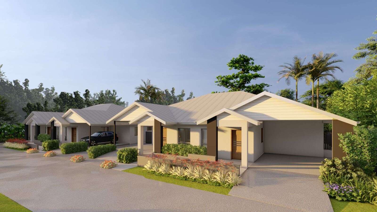 Rockhampton Villa Row Layout Street View Queensland