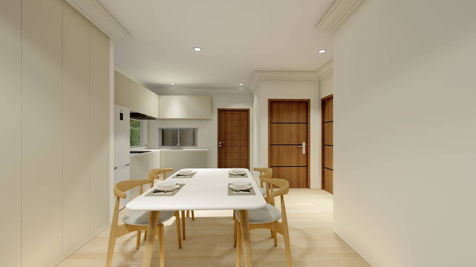 South Gladstone Villa Dining Living Room View Queensland
