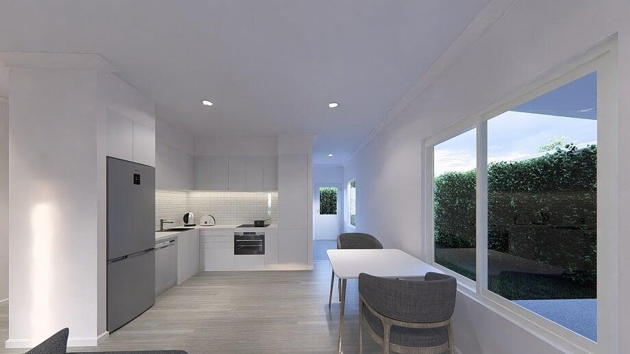 Tenant Street, Port Lincoln Residence gives kitchen with open area