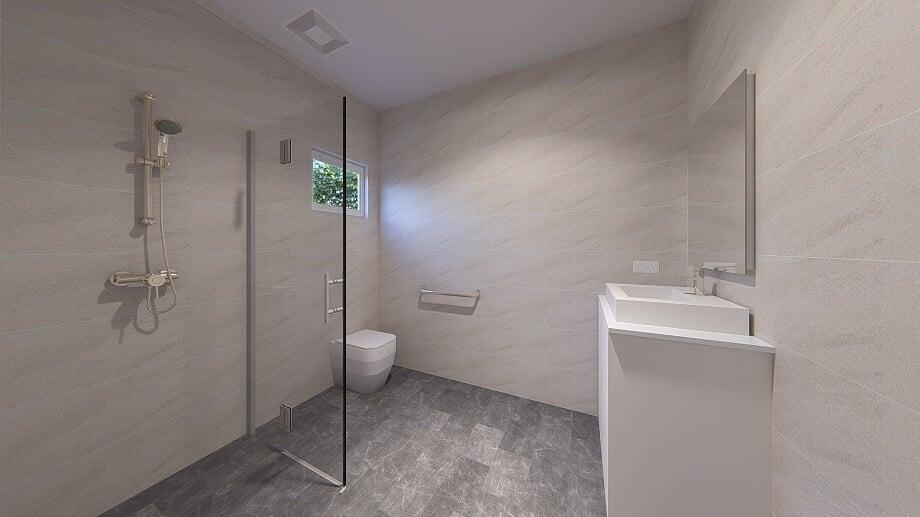 Tenant Street, Port Lincoln Residence gives accessible bathroom