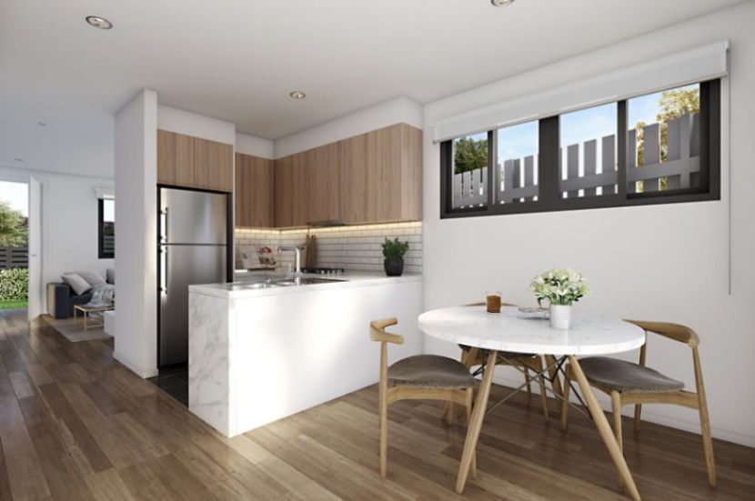 KinKera Casula SDA Townhouse kitchen view