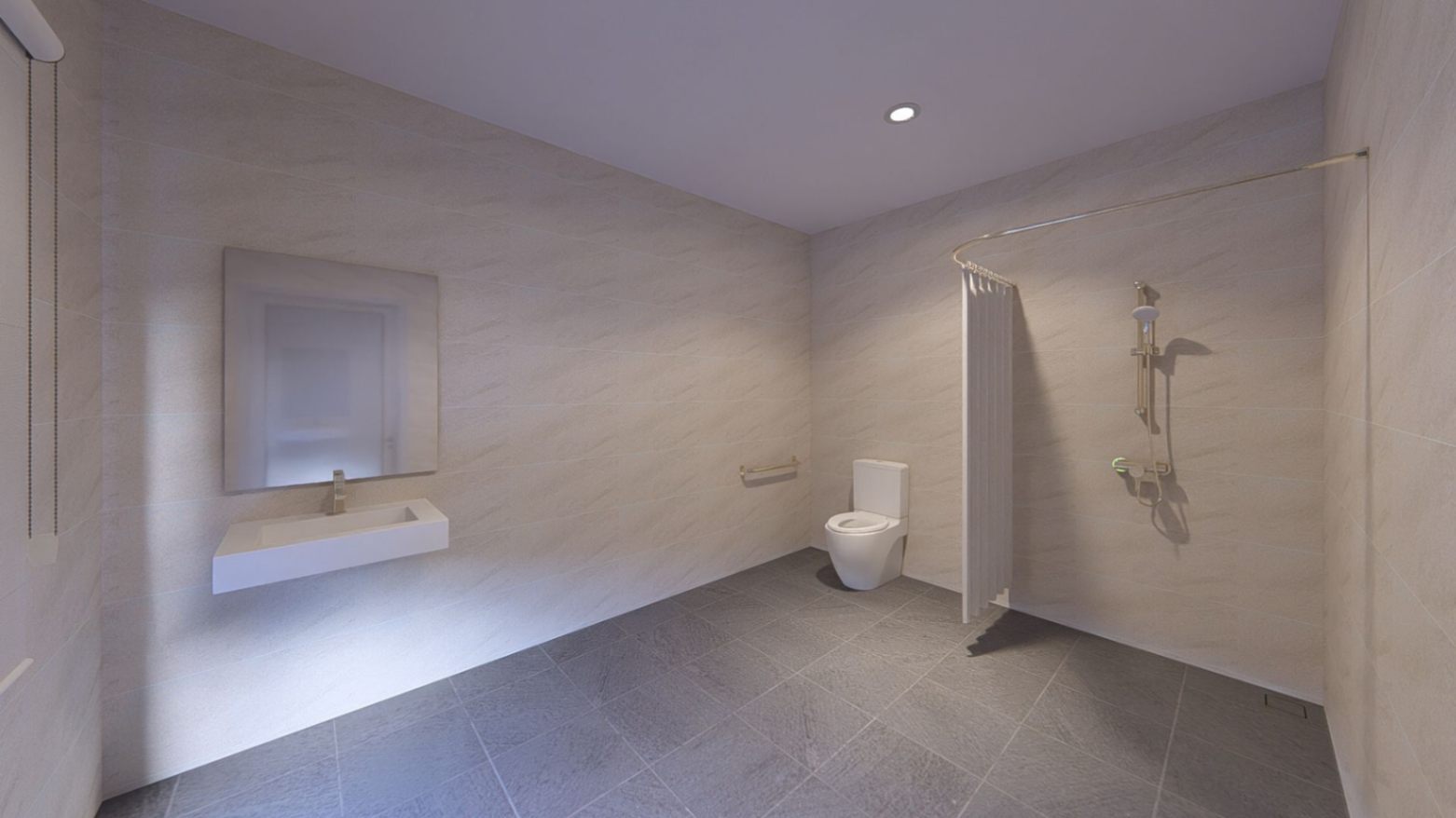 Kingscote Residence with accessible bathroom